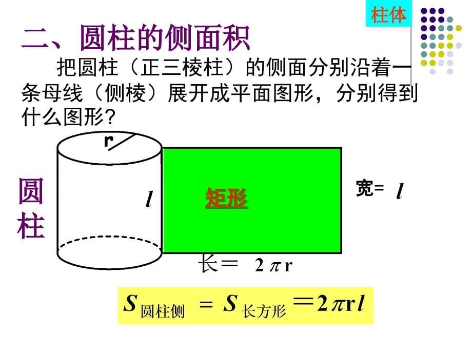 简单几何体的侧面积北师大版高中数学必修课件_第5页