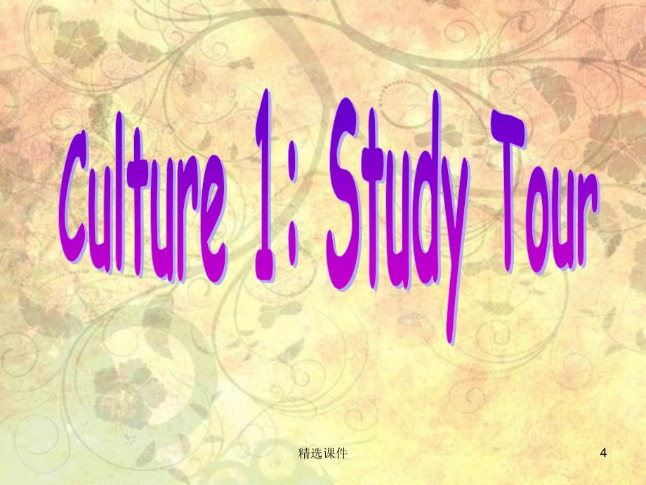 五年级英语下册 Culture 1《Study Tour》课件3 广东版开心_第4页