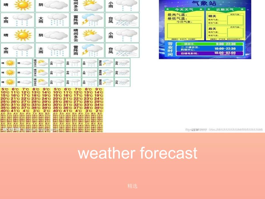 六年级英语上册 Unit 5 It will be sunny and cool tomorrow课件2 湘少版_第4页