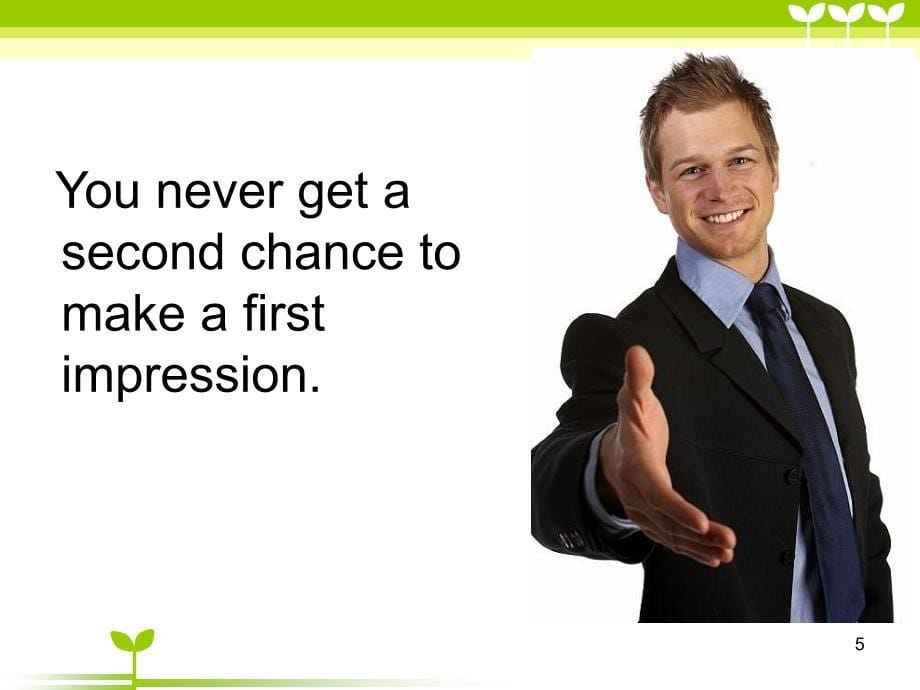 How to Make a Good Impression（课堂PPT）_第5页