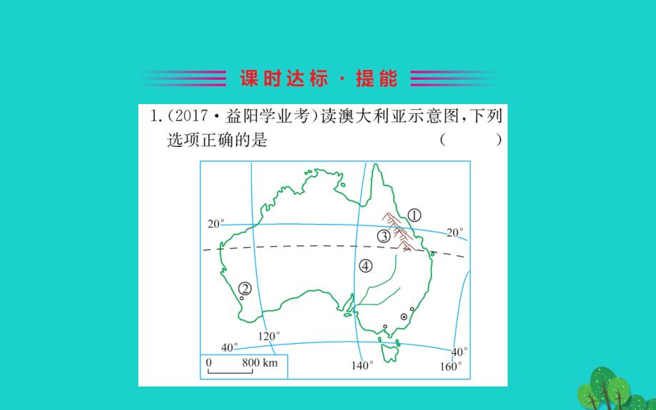 七年级地理下册第八章第四节澳大利亚习题课件（新版）新人教版 (2).ppt_第2页