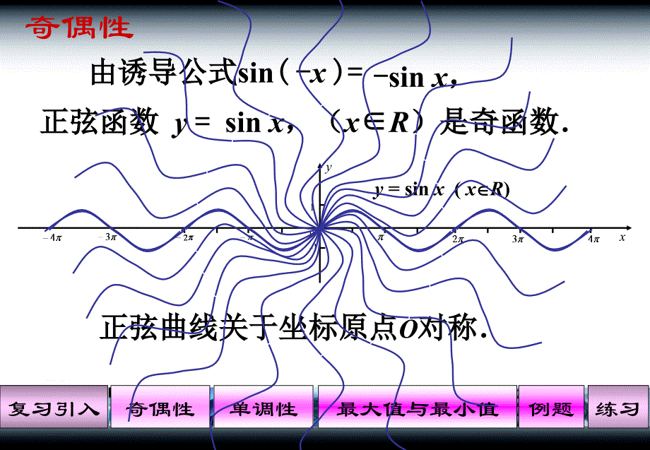 正弦函数余弦函数的性质优质课比赛课件_第4页