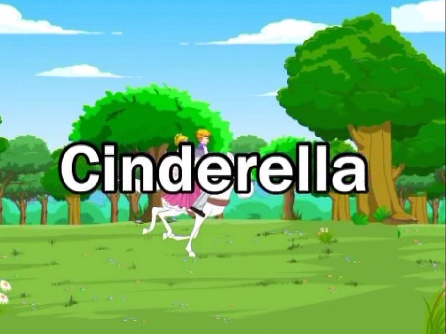 英文童话剧：Cinderella课件_第1页