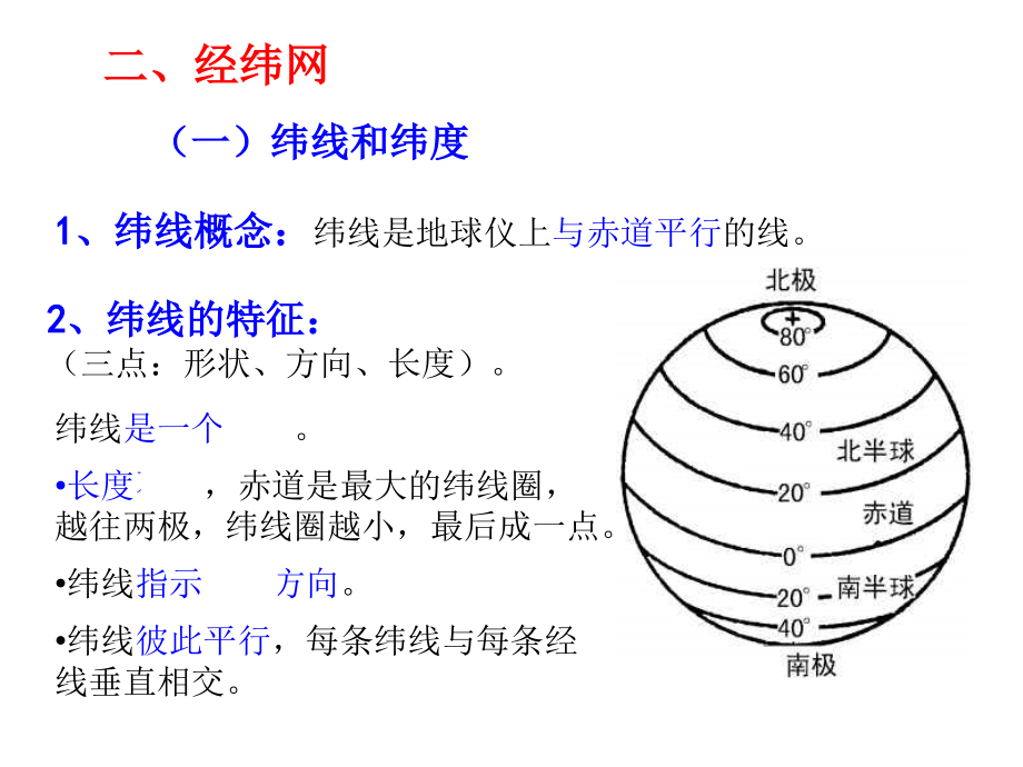 高中地理有关经纬网的部分（课堂PPT）_第3页