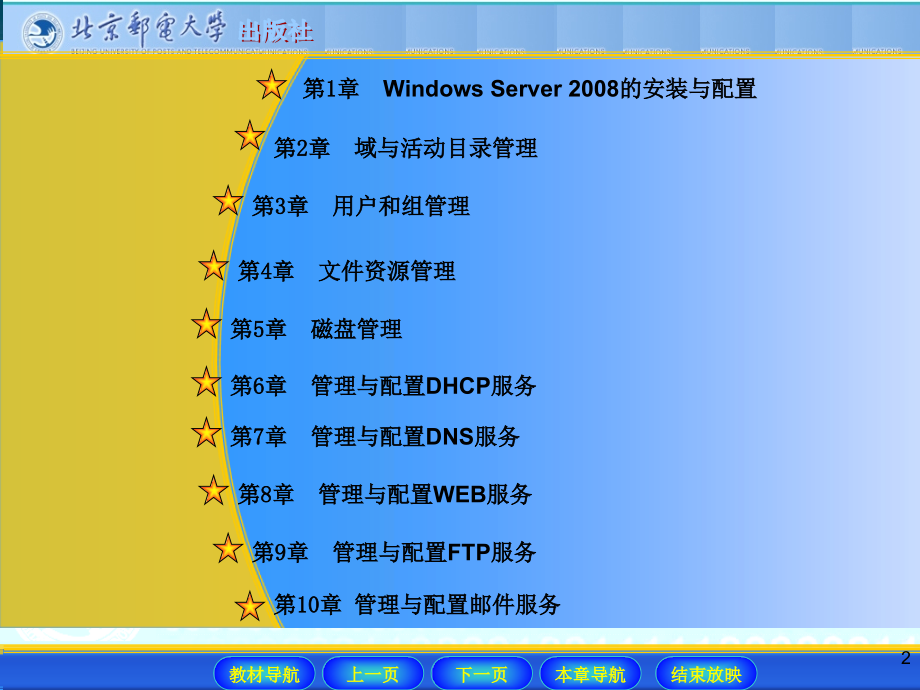 Windows Serve网络操作系统配置与管理（课堂PPT）_第2页