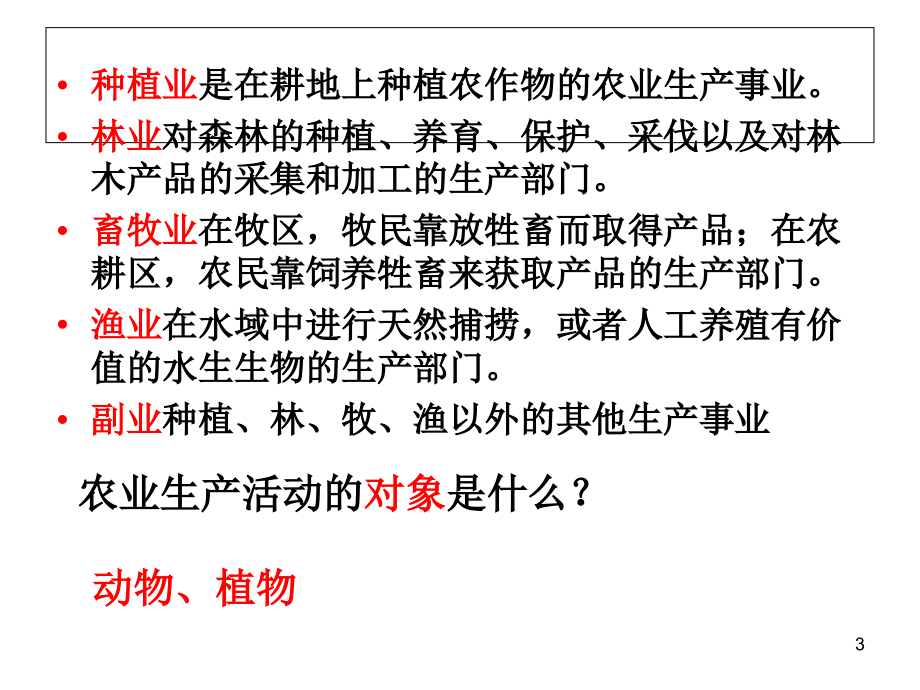 高一地理必修二湘教版农业区位因素与农业地域类型（课堂PPT）_第3页