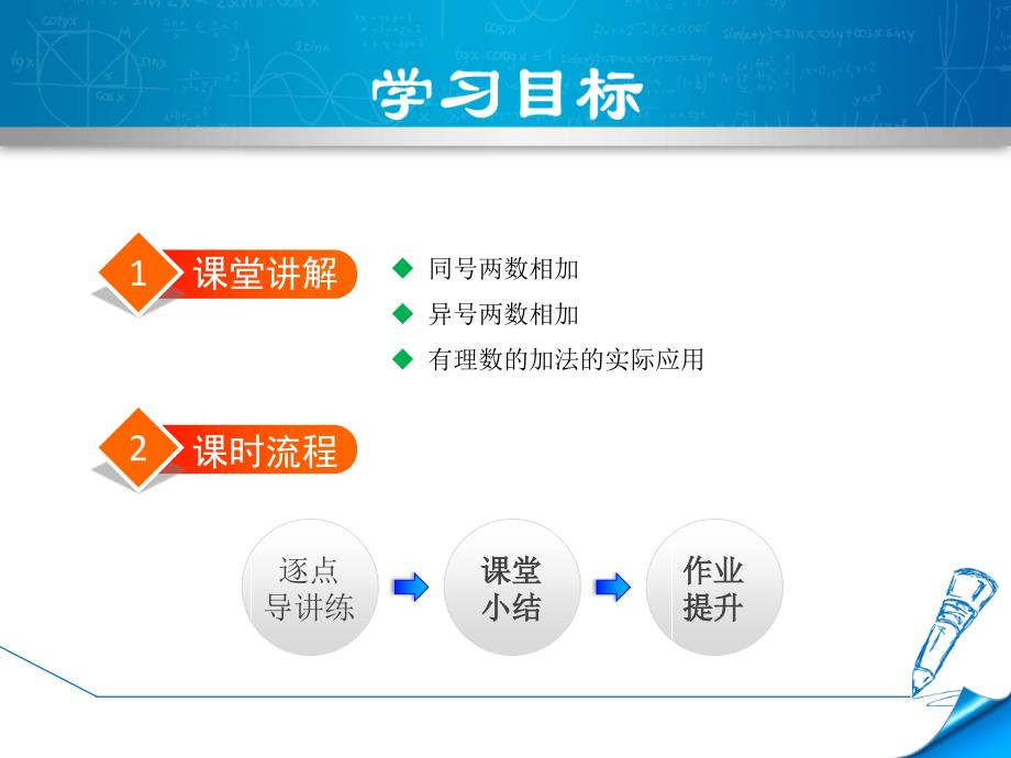 2.4.1北师大版七年级上册数学《有理数的加法1》_第2页