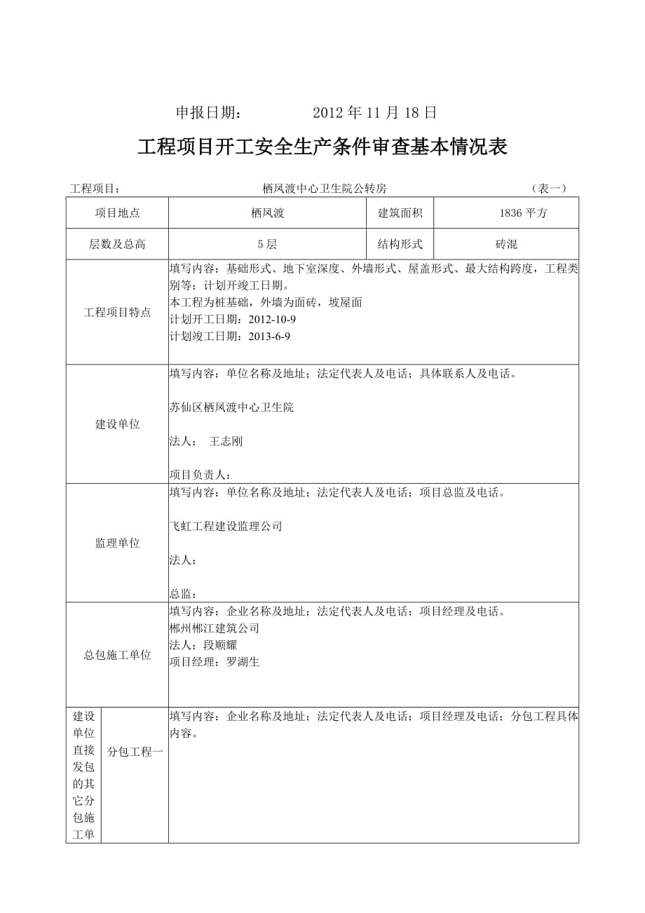 湖南省建设工程项目开工安全生产条件审查_第2页