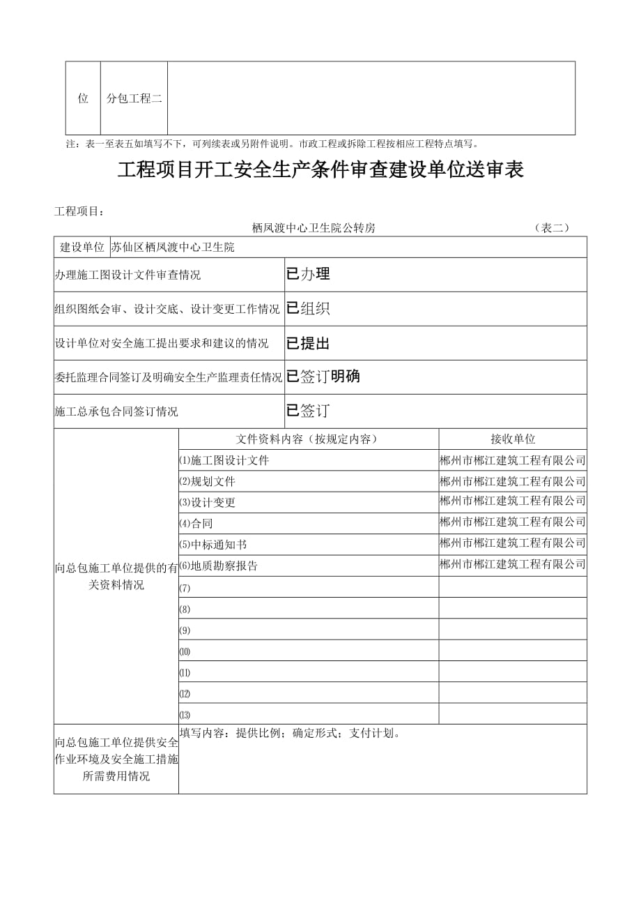 湖南省建设工程项目开工安全生产条件审查_第3页