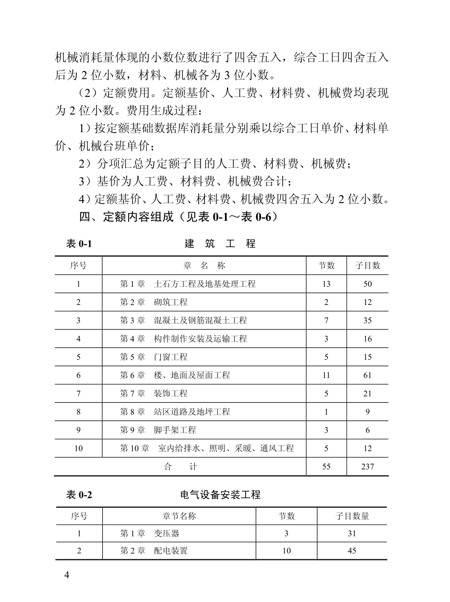 20KV及以下配电网工程预算定额使用指南(全)_第4页