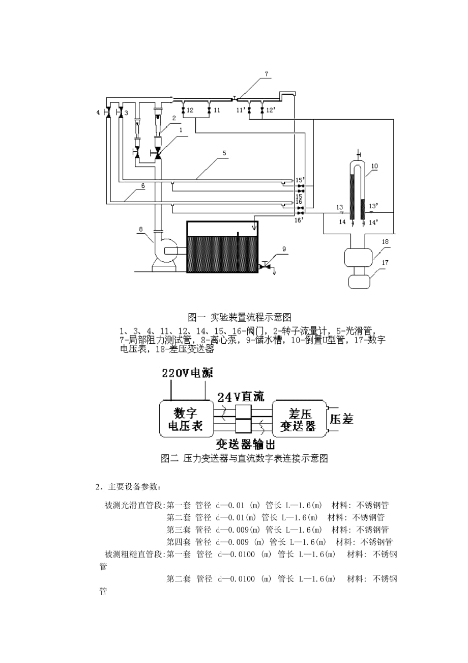 化工原理实验三单相流体阻力测定实验_第3页