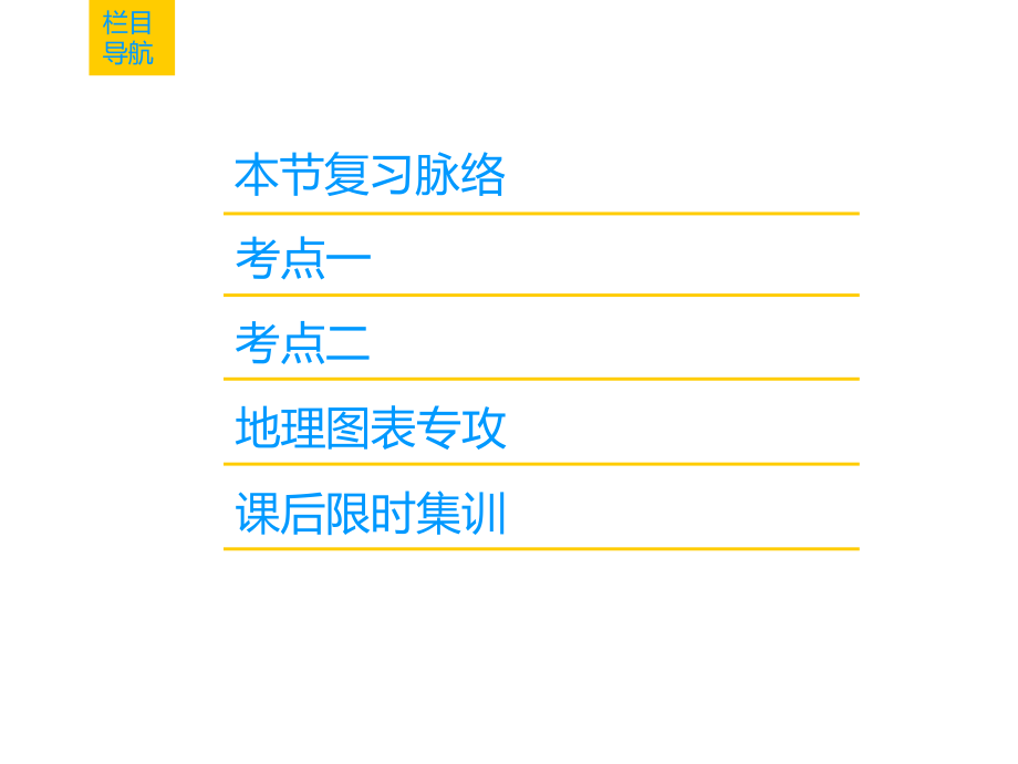 高考地理总复习鲁教通用一轮复习课件第2单元第6节大规模的海水运动_第2页