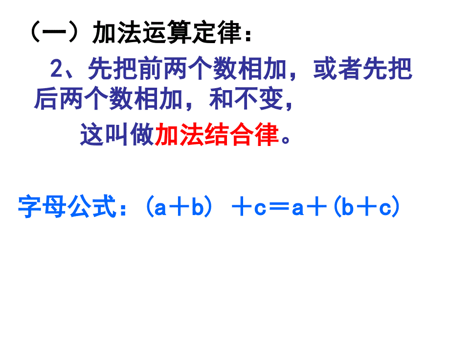 运算定律与简便计算整理复习课件_第3页