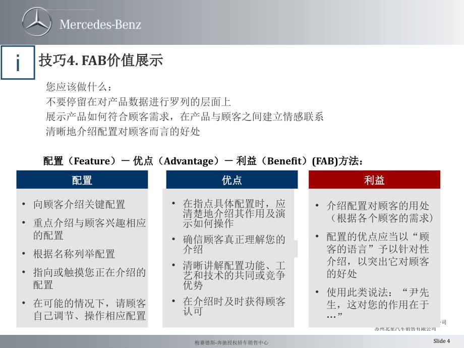 销售技巧与话术 OLET和FAB课件_第4页