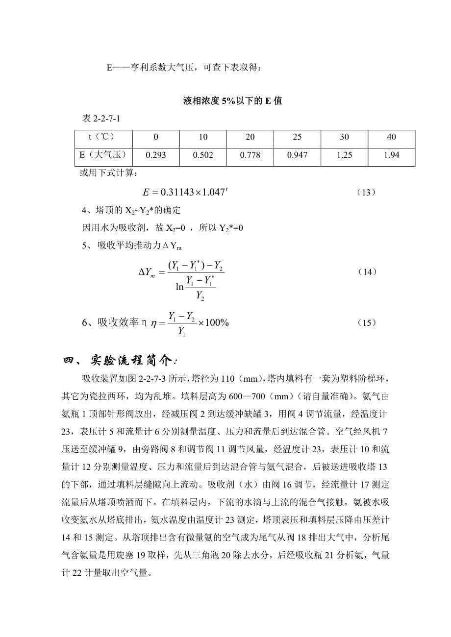 吸收实验实验报告_第5页