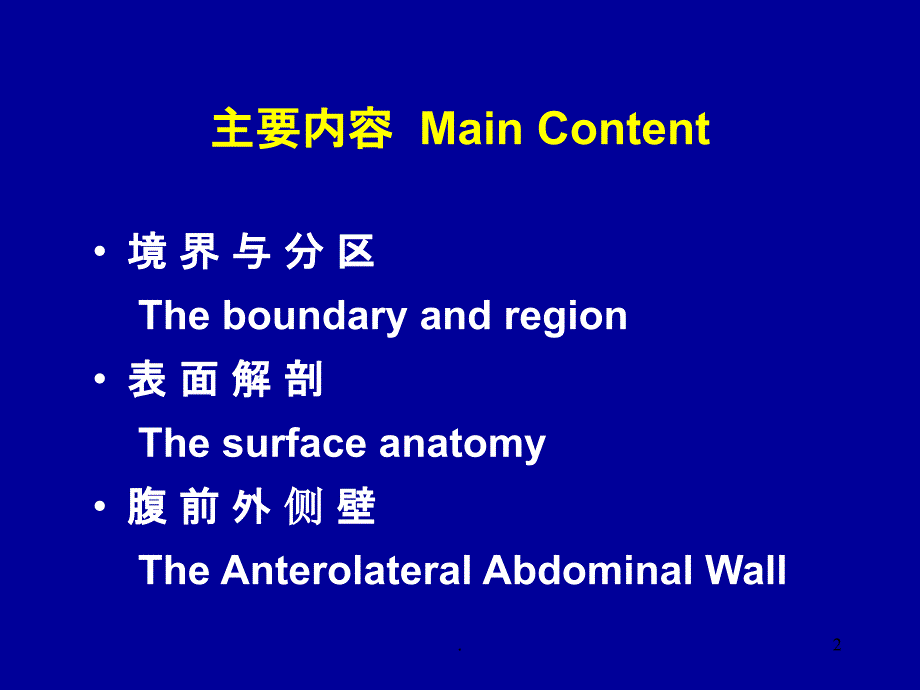 《腹壁解剖及操作》PPT课件_第2页