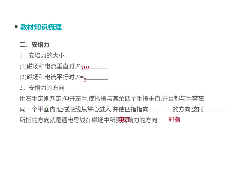 2019高考物理（江苏）课件：第9单元 第24讲 磁场的描述 磁场对电流的作用_第4页