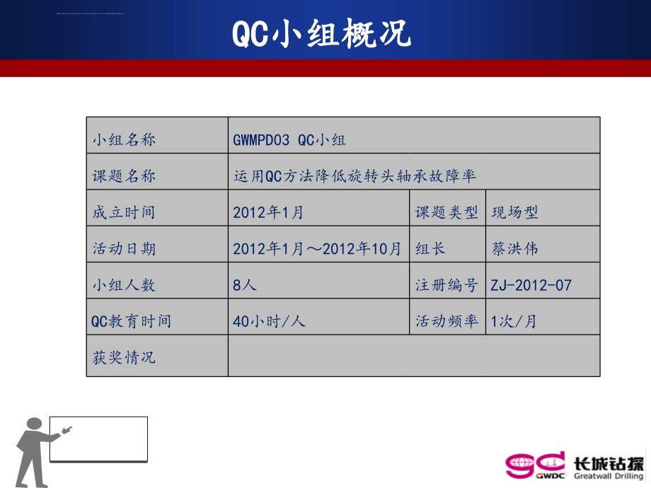 运用QC方法降低旋转头轴承故障率课件_第4页