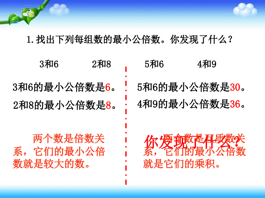 通分最小公倍数课件_第2页