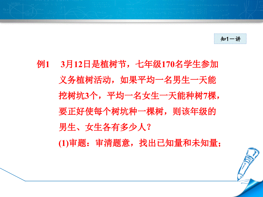 5.3.1北师大版七年级上册数学《应用一元一次方程-列一元一次方程解决实际问题的一般方法》_第4页