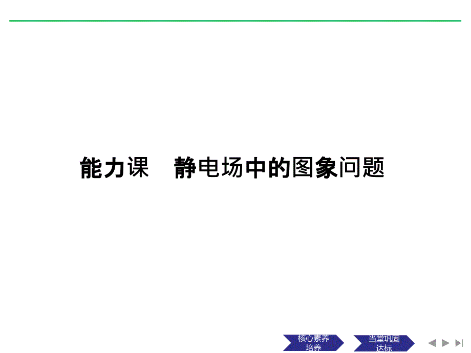 2019高考物理（基础课+能力课+实验课）江苏专用课件：第七章 静电场 能力课_第1页