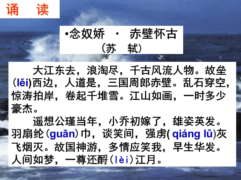 《念奴娇·赤壁怀古》市级优质课一等奖课件.ppt_第2页