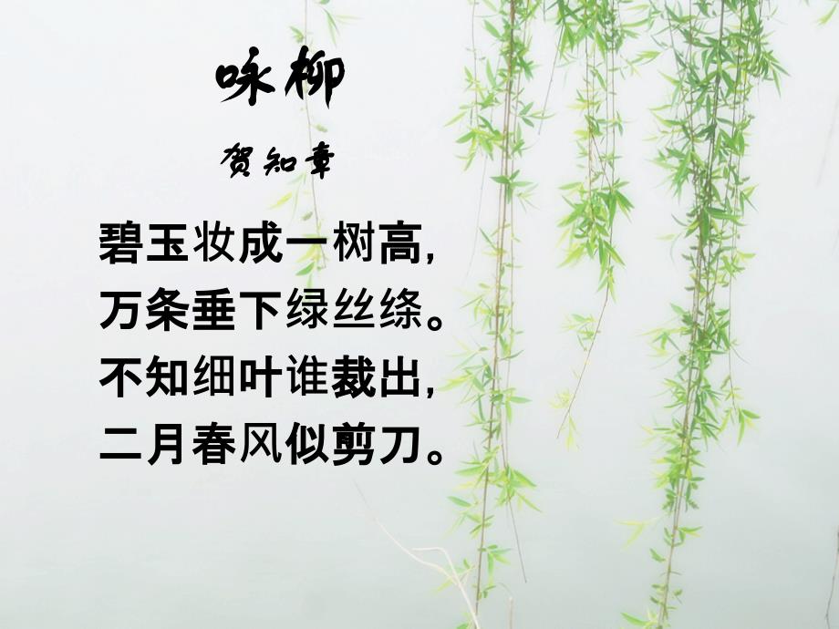 “柳”意象及古诗中的柳.ppt_第2页