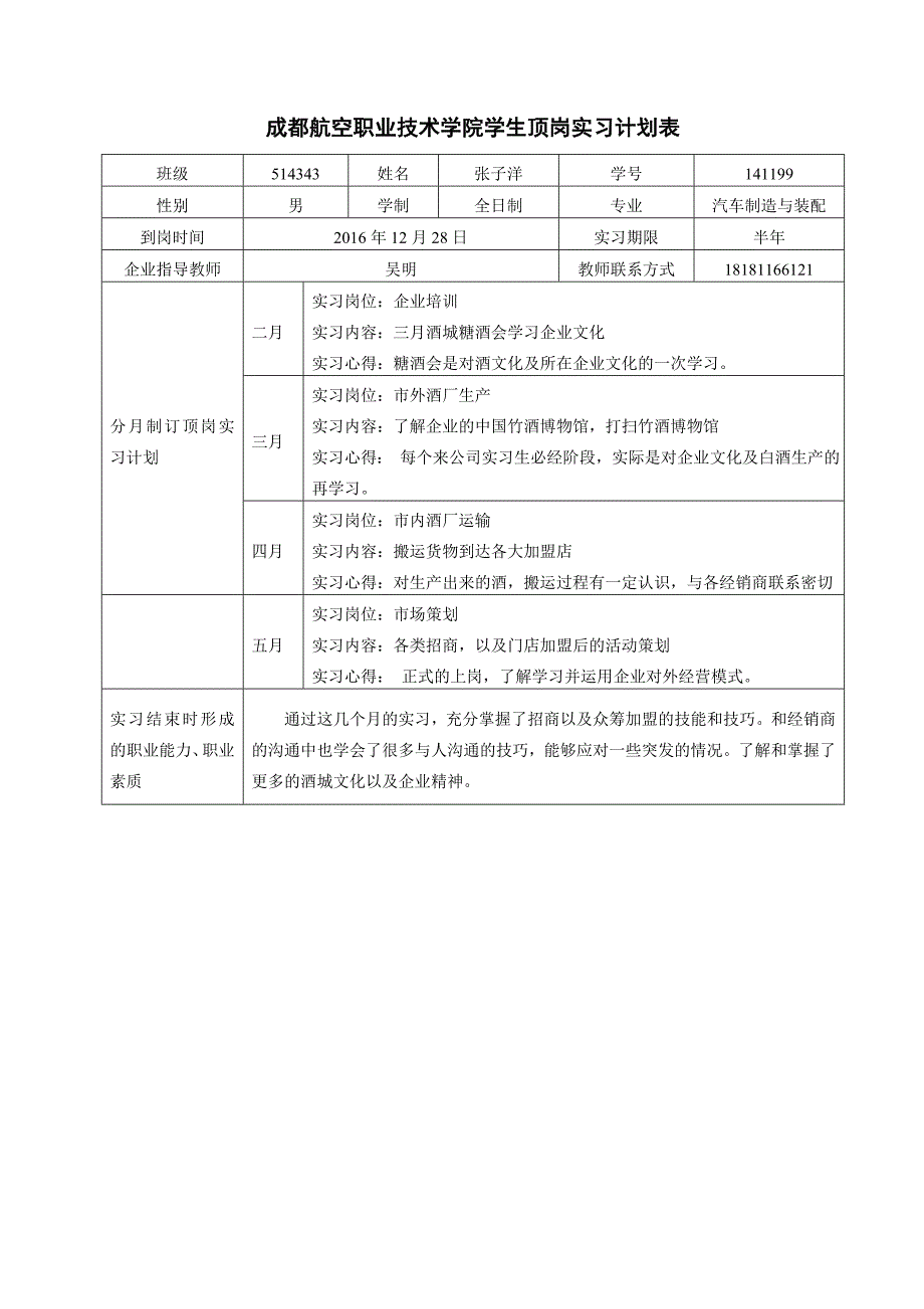 顶岗实习技术总结报告——张子洋_第2页