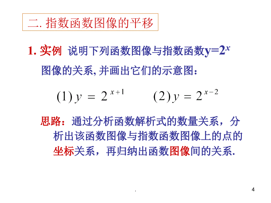 指数函数图象的平移ppt课件_第4页