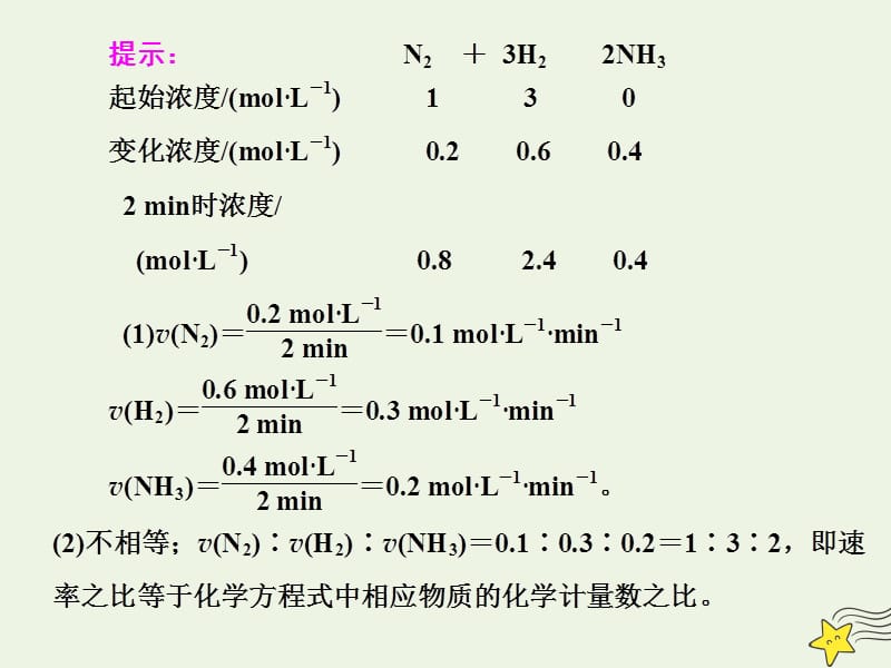 2020-2021学年高中化学第二章化学反应与能量第三节化学反应的速率和限度第一课时化学反应的速率课件新人教版必修_第5页