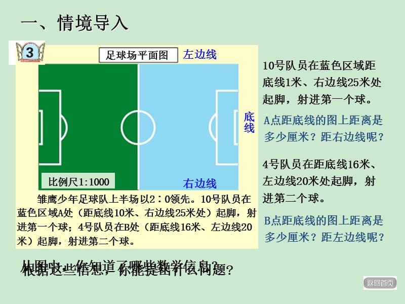 青岛版五四制《利用比例尺和实际距离求图上距离》课件_第3页