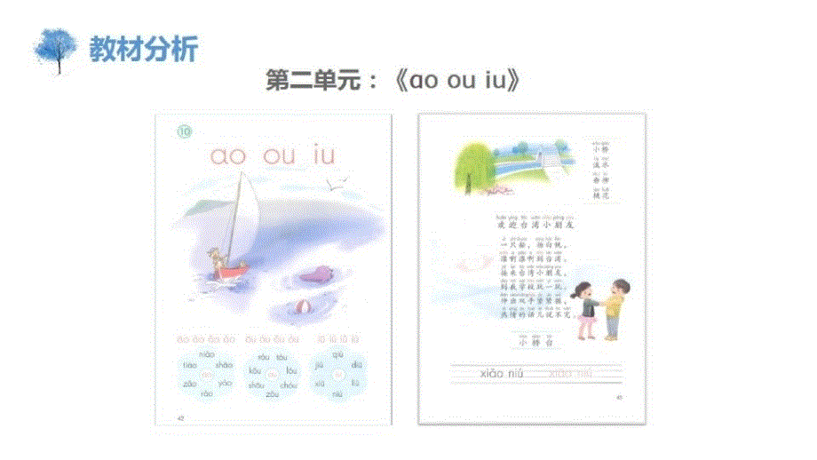 一年级上册语文课件汉语拼音10aoouiu说课人教部编13_第4页