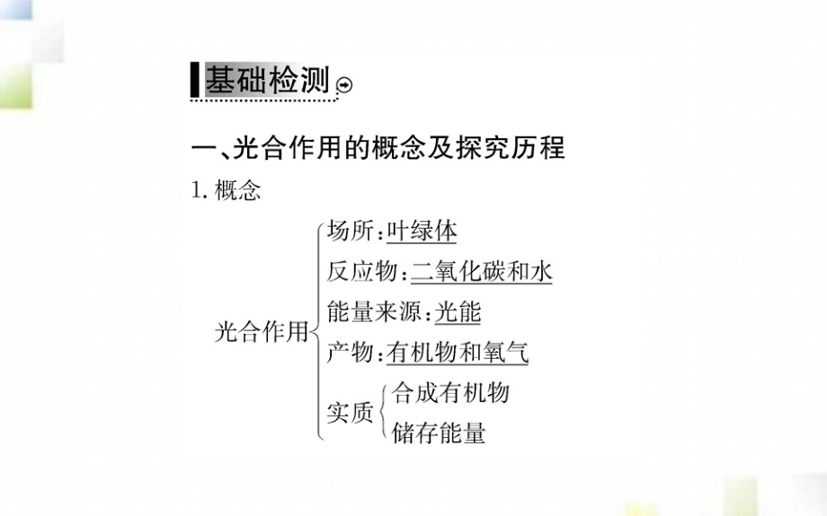 2020-2021学年高中生物第5章细胞的能量供应和利用第4节能量之源_光与光合作用二第1课时课件新人教版必修1_第3页