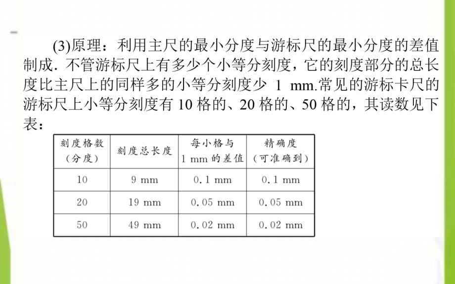 2020-2021学年高中物理实验：测定金属的电阻率课件新人教版选修3_第5页