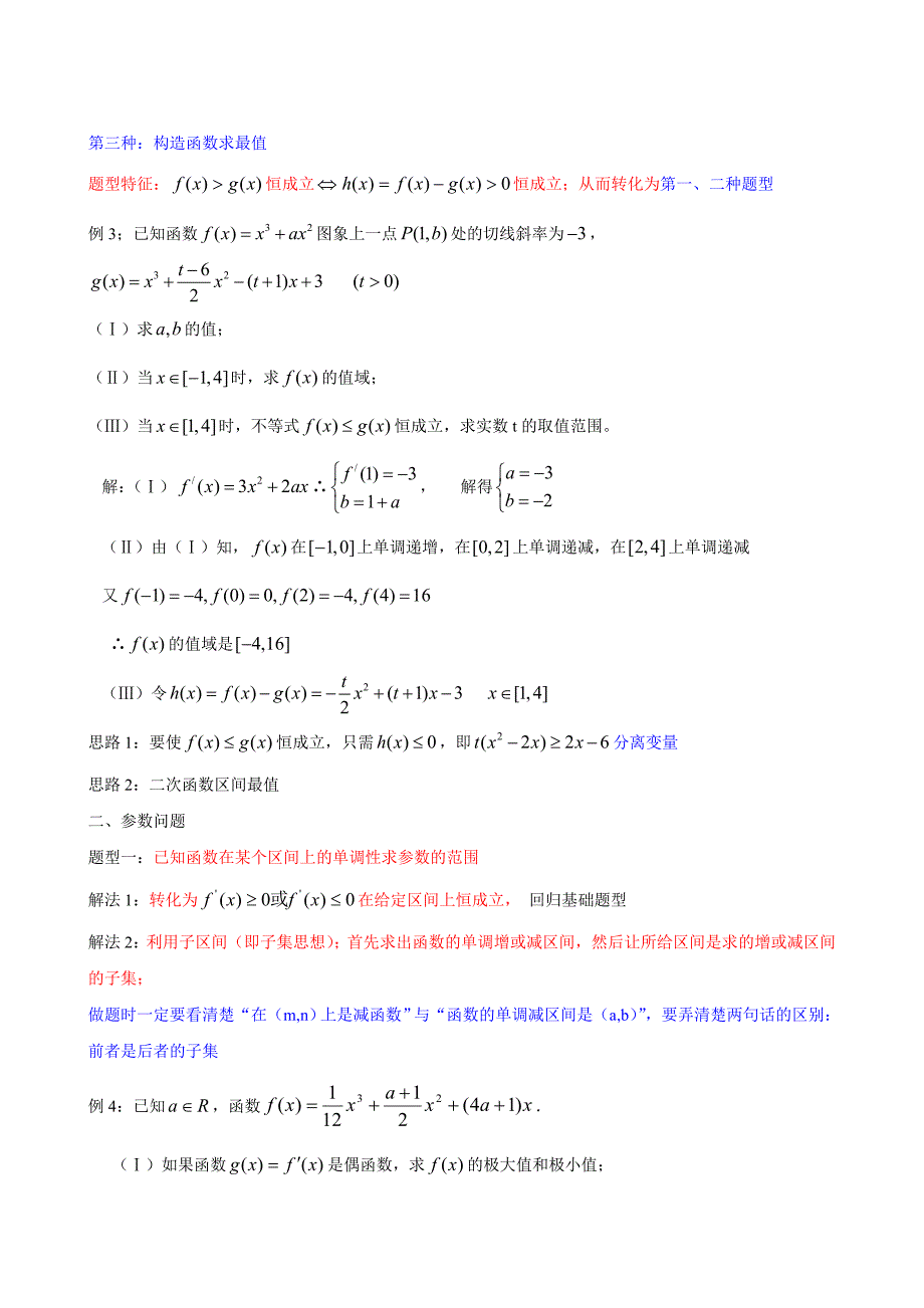 导数各类题型方法总结-_第4页