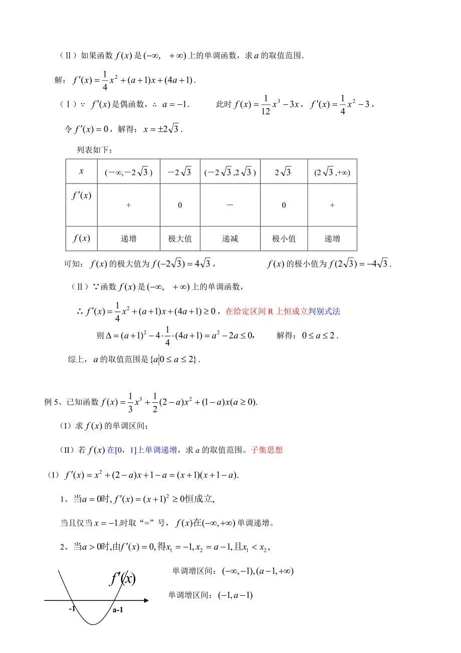 导数各类题型方法总结-_第5页