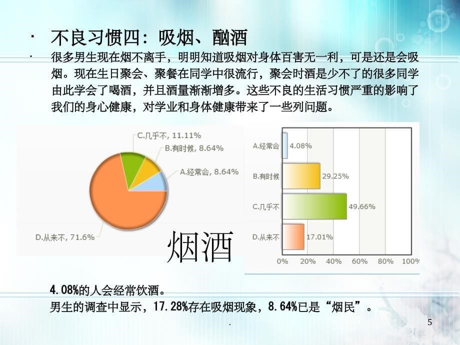 现代生活中大学生的不良习惯与慢性病_第5页