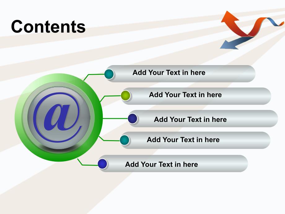 进度箭头商务PPT模板(1)_第2页