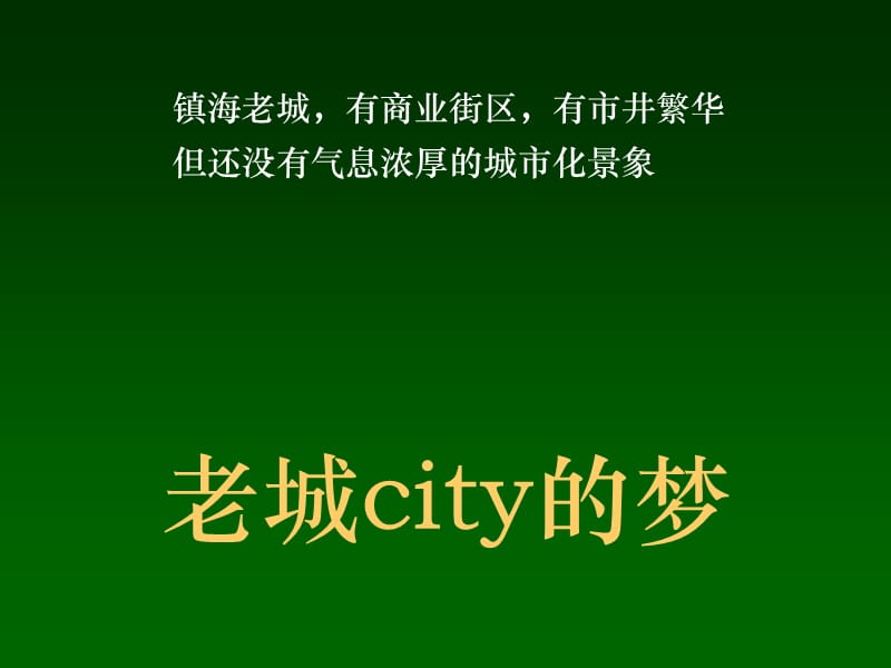 盛世同盟X年宁波维科镇海中心区项目前期策划构想精编版_第3页