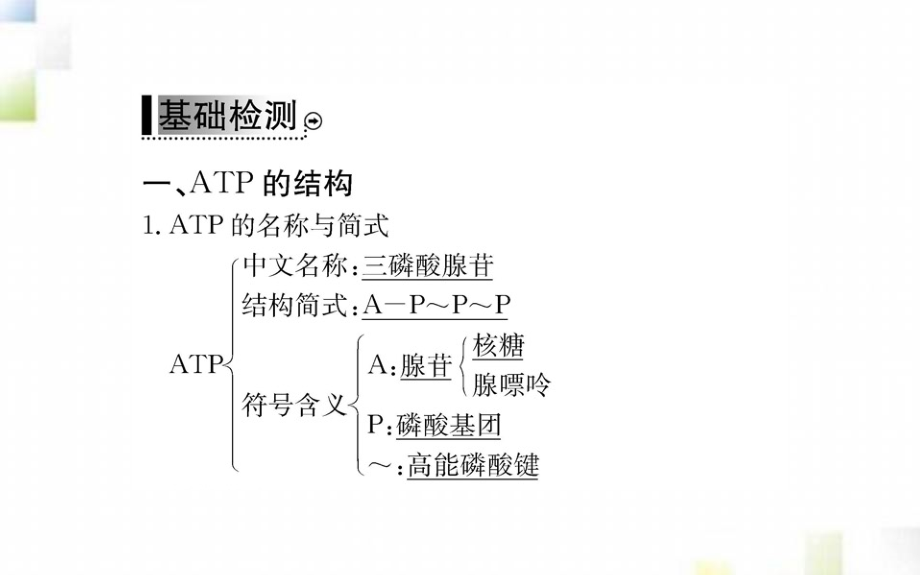 2020-2021学年高中生物第5章细胞的能量供应和利用第2节细胞的能量“通货”_ATP课件新人教版必修1_第3页