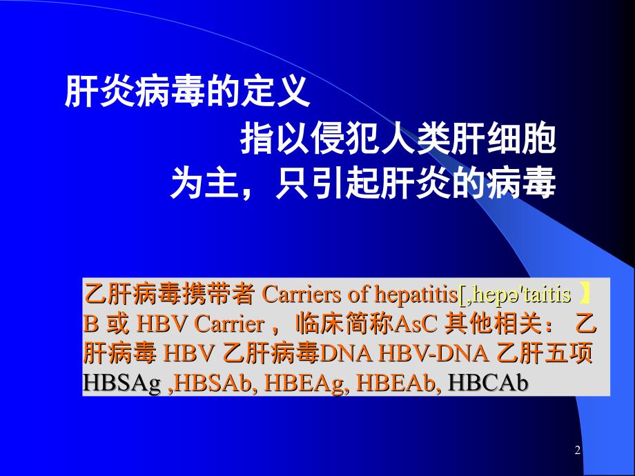 乙肝病毒HBV（课堂PPT）_第2页