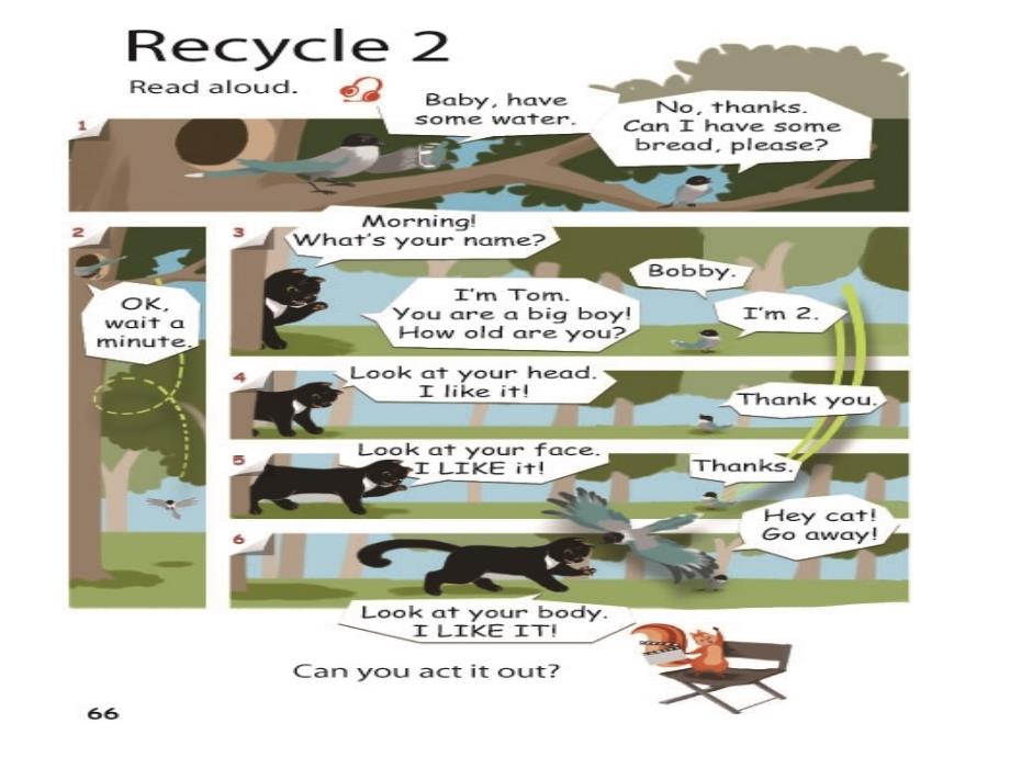 三年级上册英语课件recyce6人教PEP_第4页