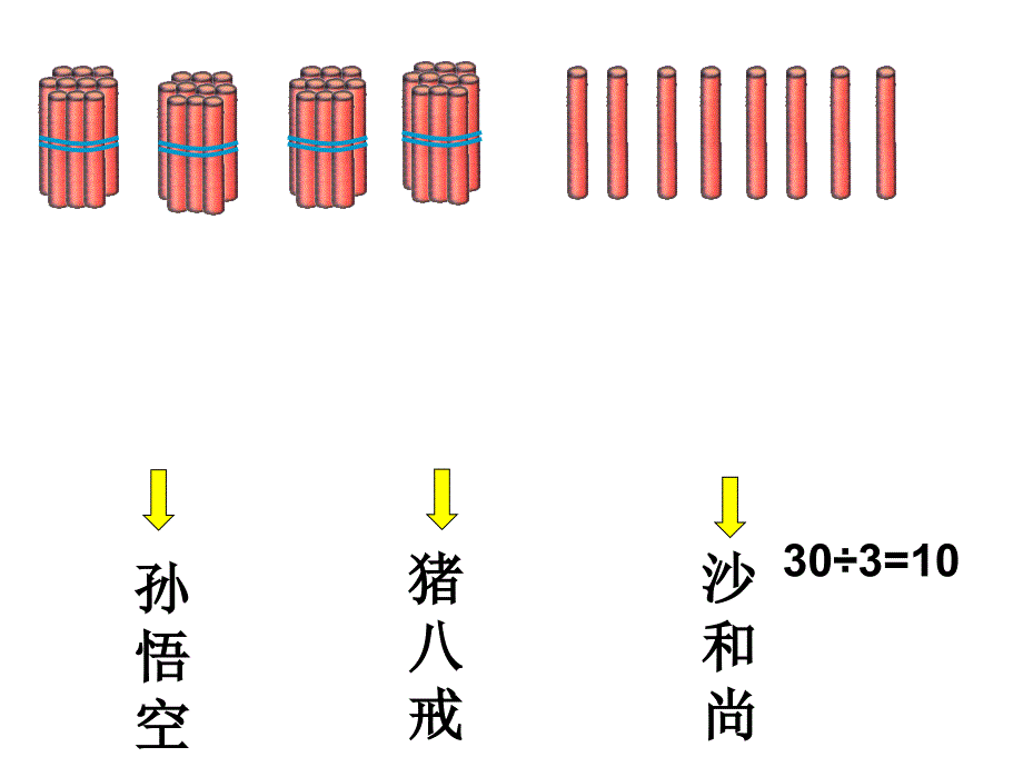 2015年春新北师大版三年级下册《分橘子》课件_第4页