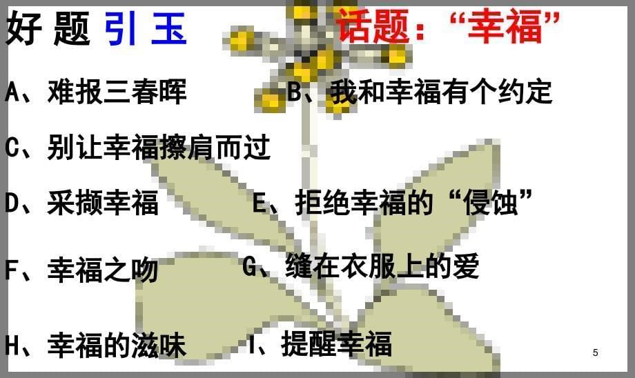 小升初集训作文专讲（课堂PPT）_第5页