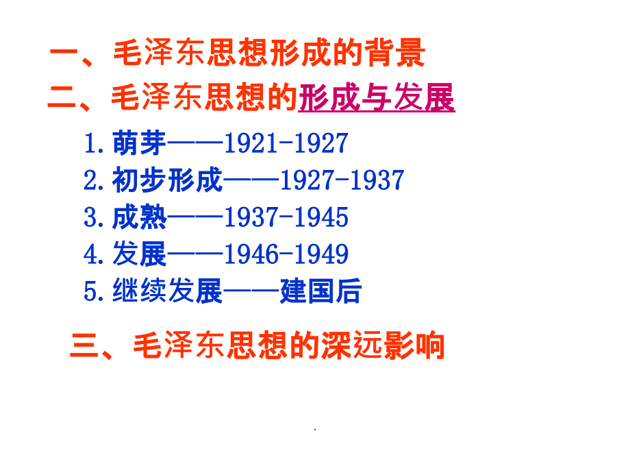 高中历史人教必修三-第17课毛泽东思想-精-(共39张1)ppt课件_第4页