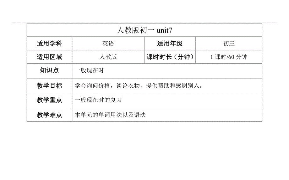 人教版初一unit7.doc_第1页