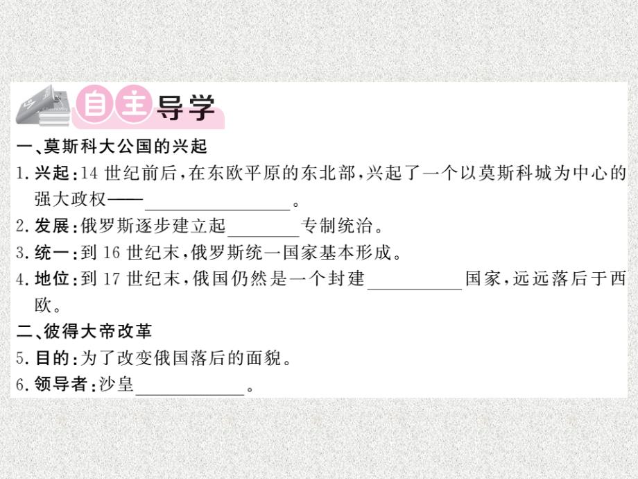 九年级历史上册 第六单元 资本主义制度的扩张和第二次工业革命 第20课 俄国的改革课件 岳麓版_第2页