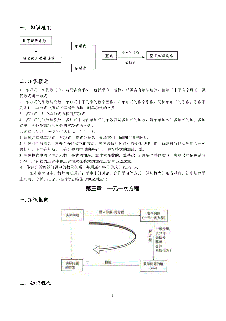 最全初中数学知识点全总结-初中数学所有知识点-（最新版-已修订）_第3页