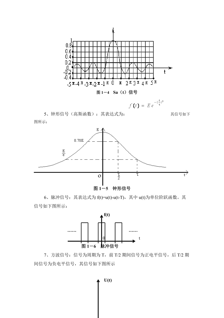 信号与系统实验报告_1(常用信号的分类与观察).doc_第3页