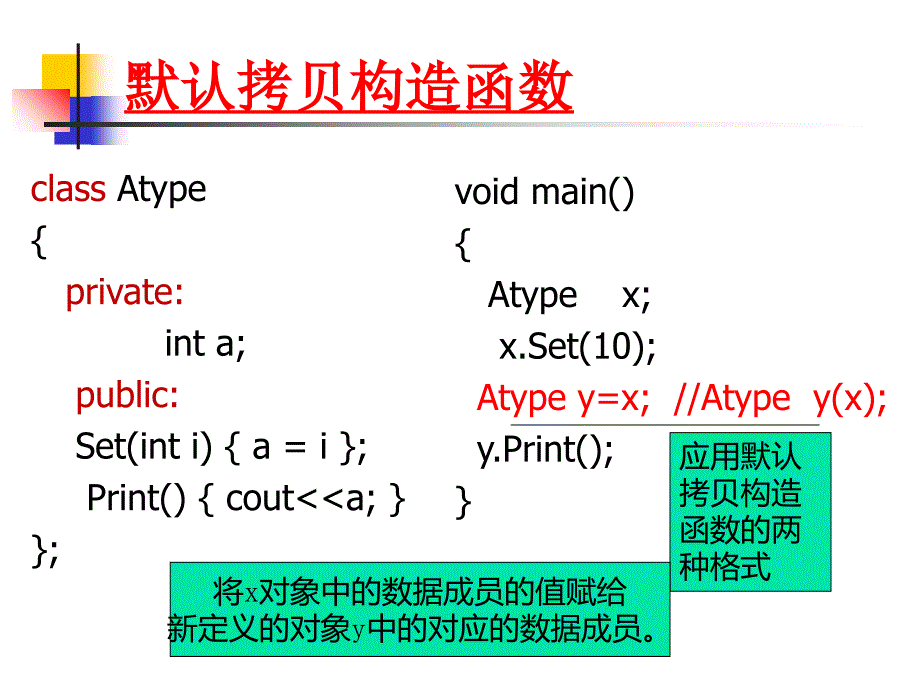 C课件 类与对象拷贝构造_第4页